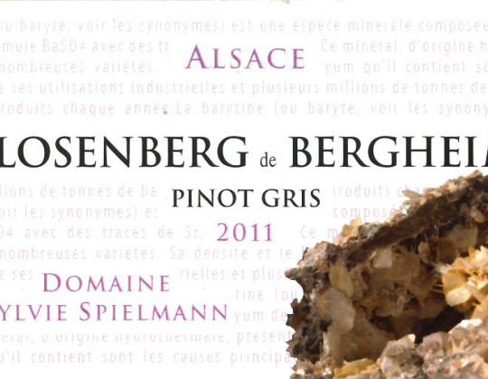 Blosenberg Pinot Gris 2011